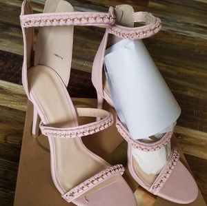 NWT braided style heels